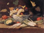 KESSEL, Jan van Still-life with Vegetables s painting